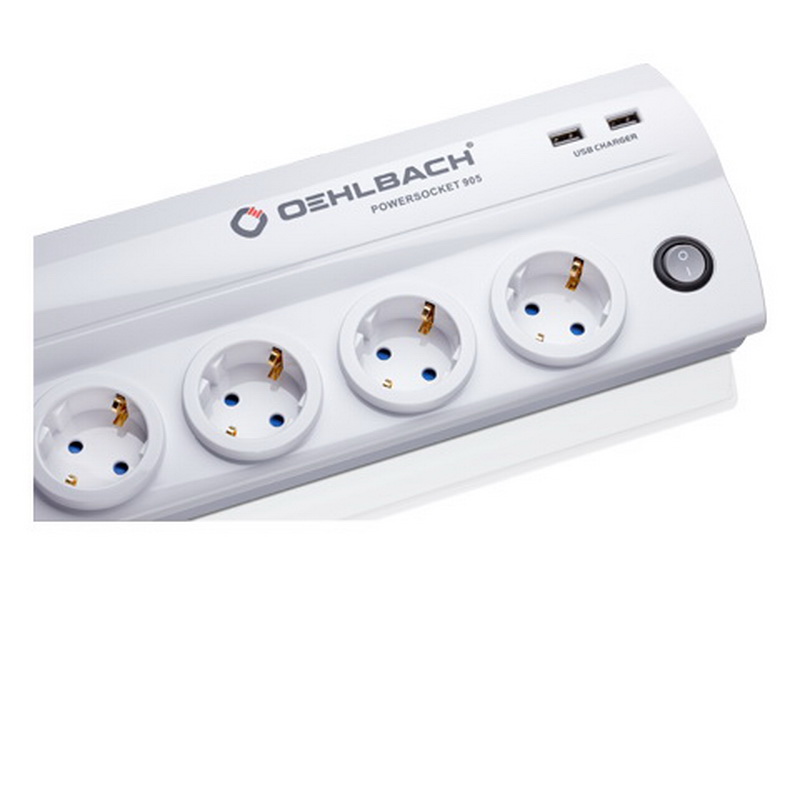 Oehlbach Power Socket 905 white